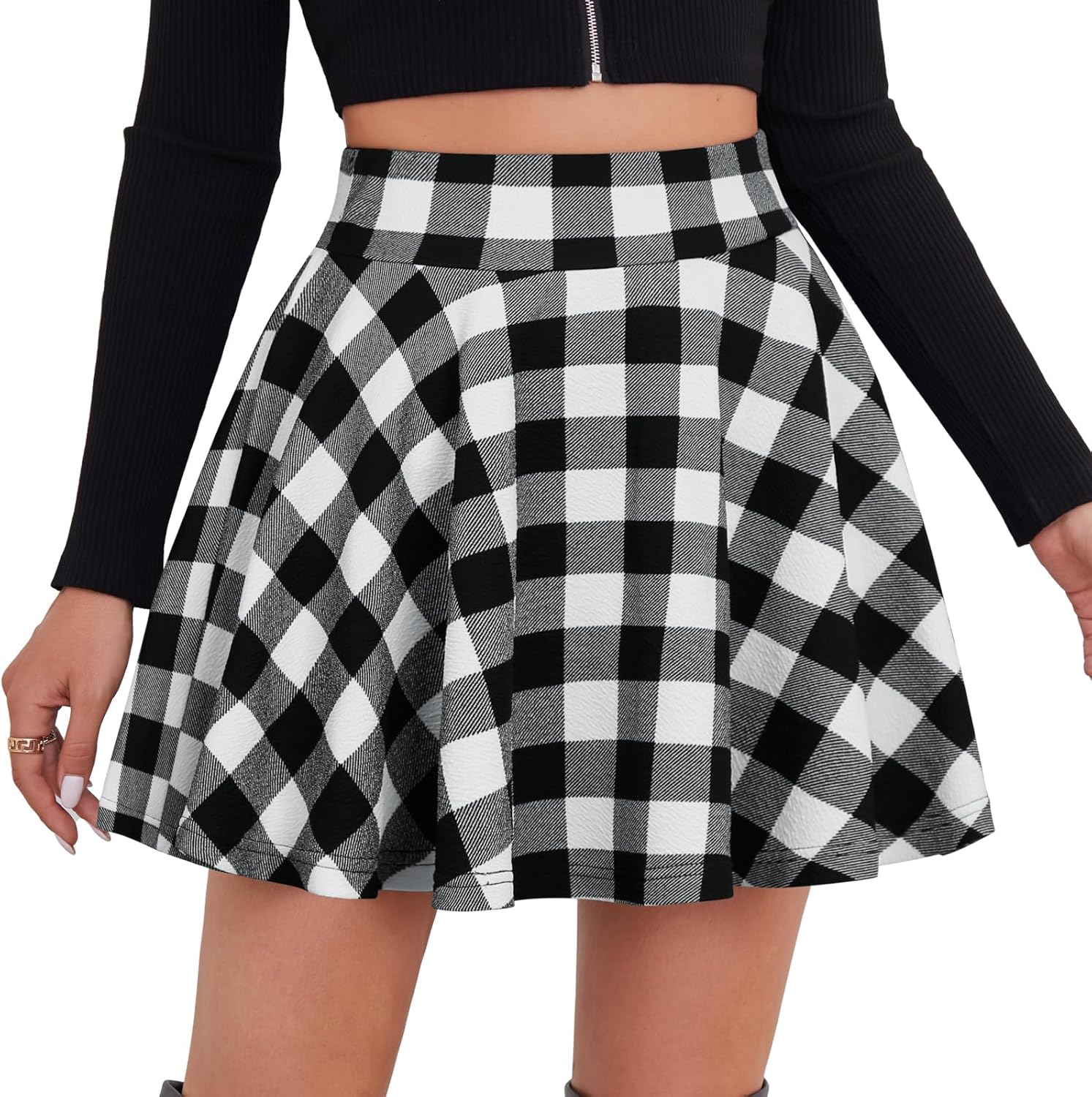 Women's Basic Versatile Short Skirts and Pants