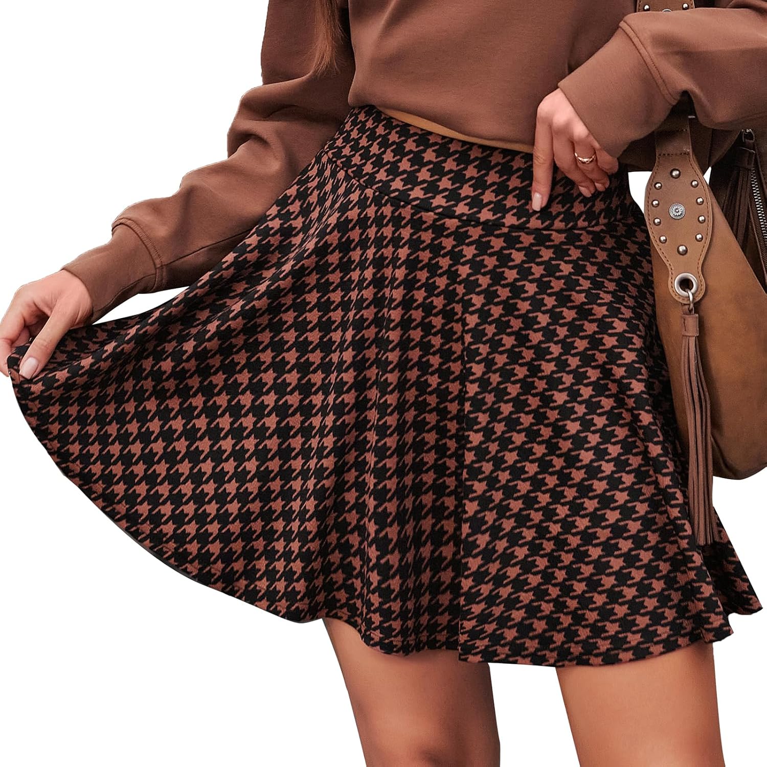 Women's Basic Versatile Short Skirts and Pants
