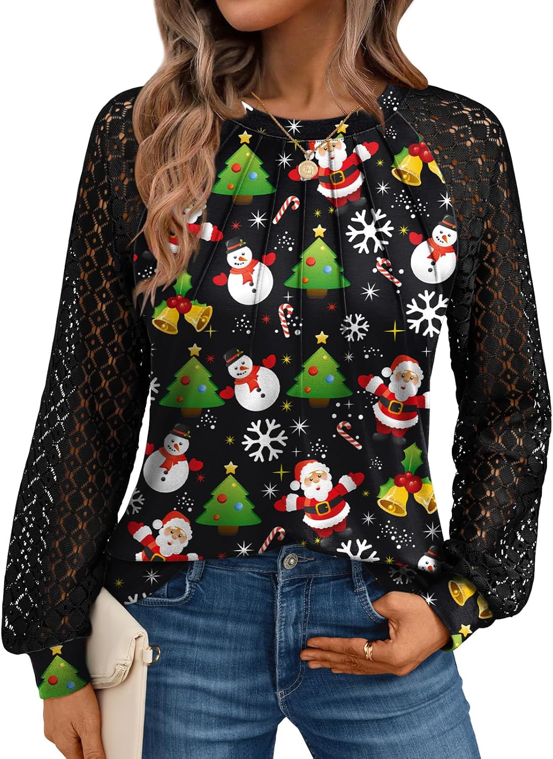 Lady's Long-sleeved Blouse